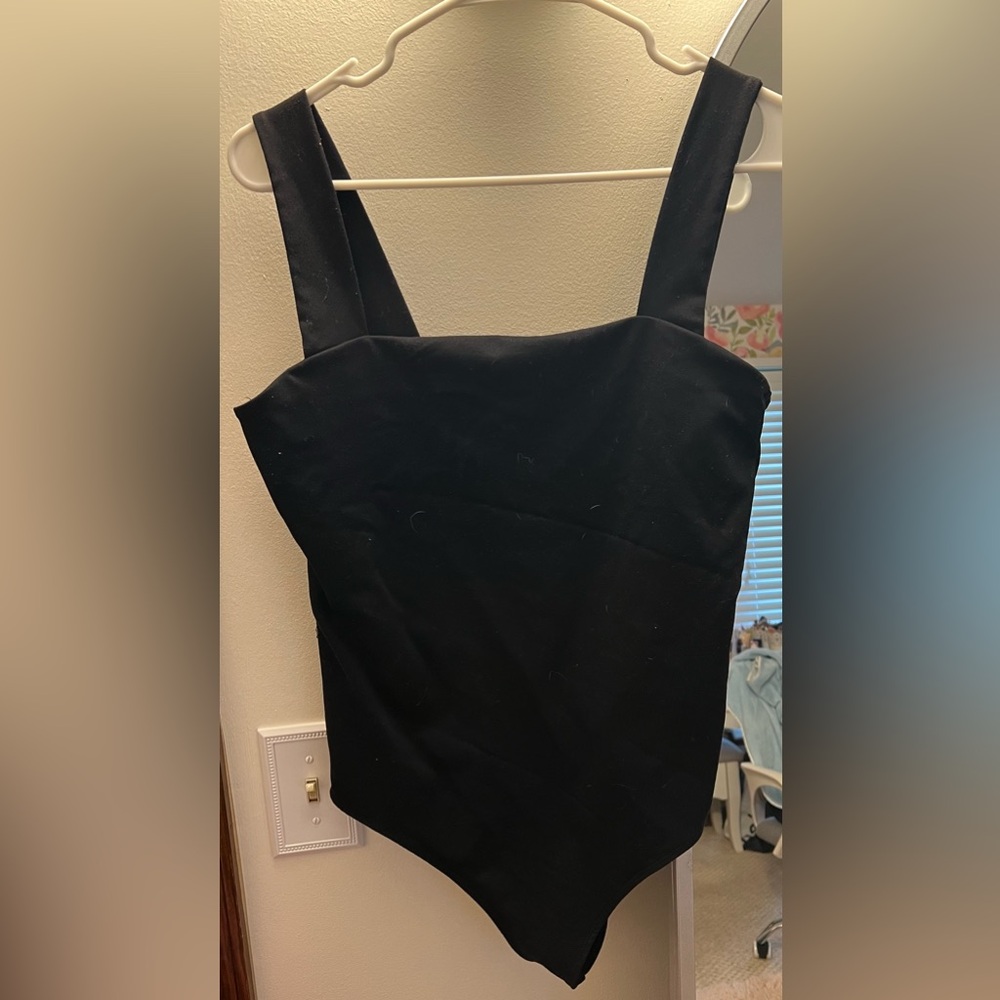 Abercrombie, black bodysuit, large, pristine condition